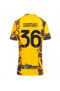 Inter Milan Matteo Darmian #36 Voetbaltruitje 3e tenue Dames 2024-25 Korte Mouw